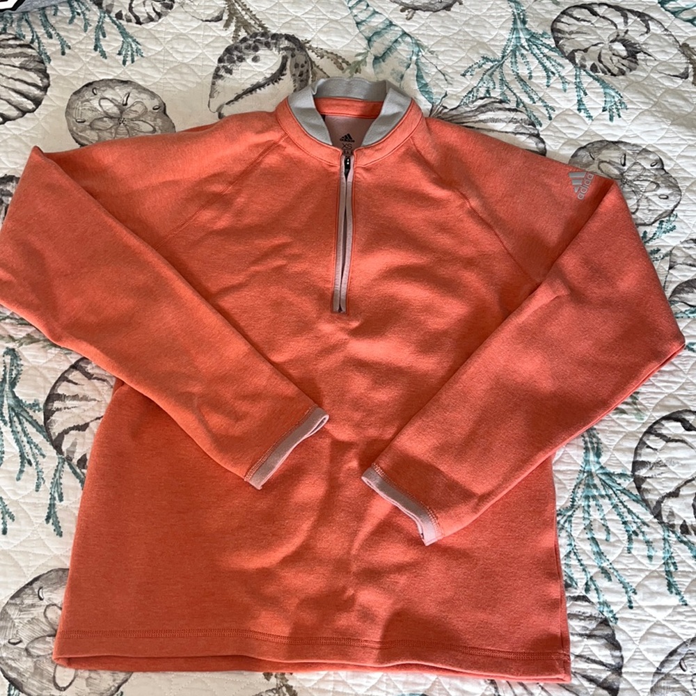 Adidas Half Zip Sweatshirt, Size: XS (Runs Big)